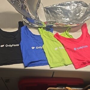 OnlyFans Crop Tops Set